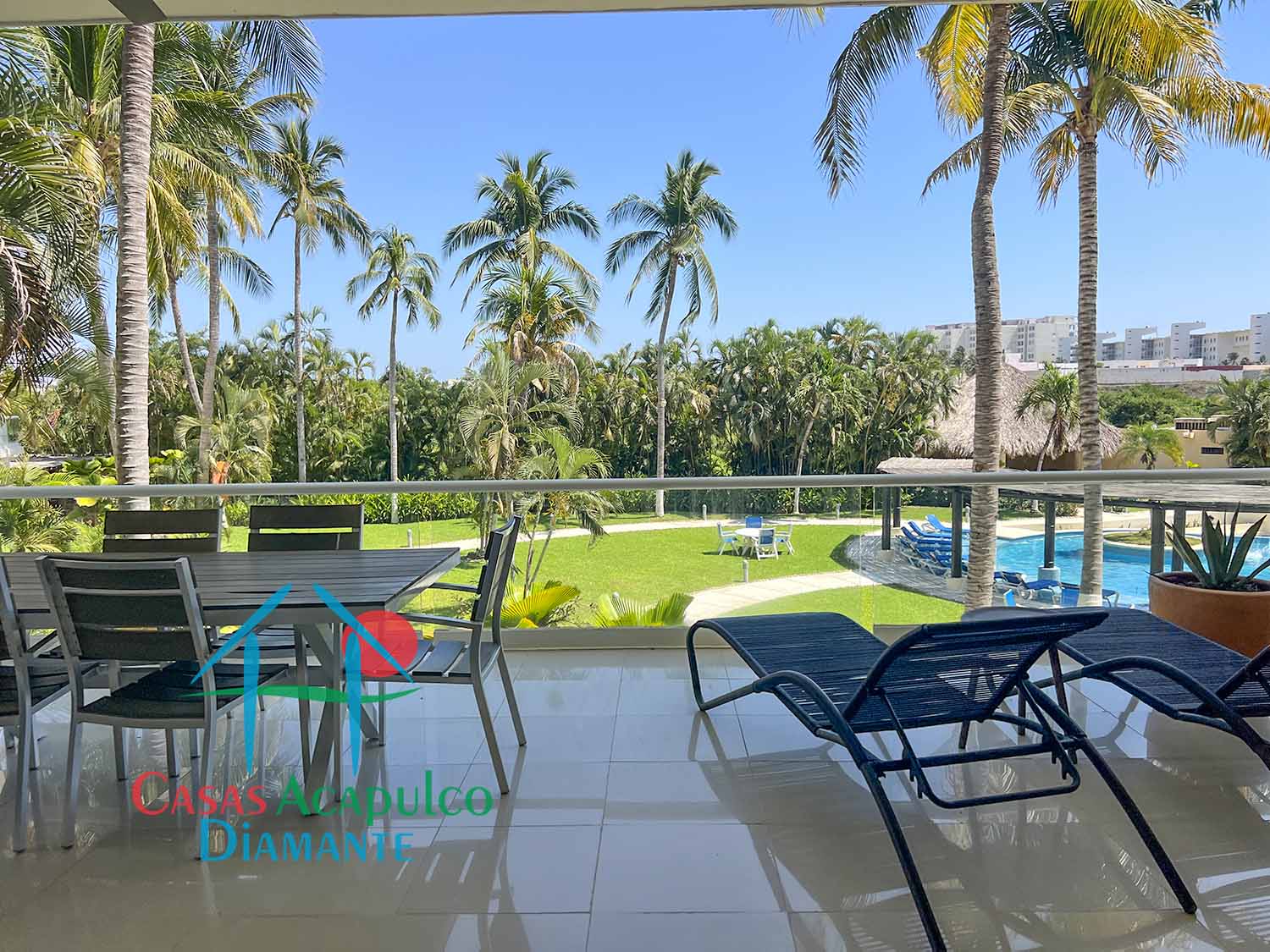 Pacífico Diamante Amarras 102 - Terraza 1